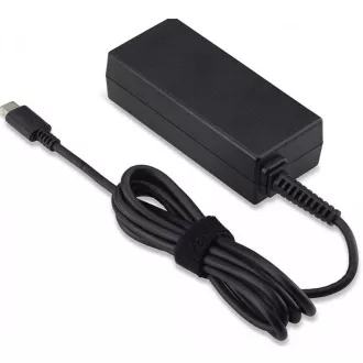 ACER 45W_USB Type C adapter, črn - za naprave z USB C, EU napajalni kabel (maloprodajno pakiranje)