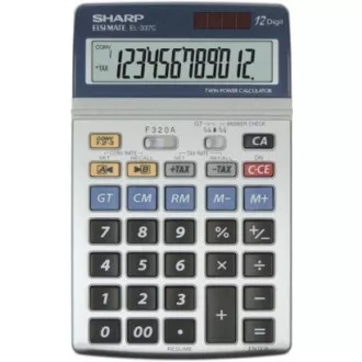 Kalkulator SHARP - EL337C - srebrn