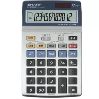 Kalkulator SHARP - EL337C - srebrn