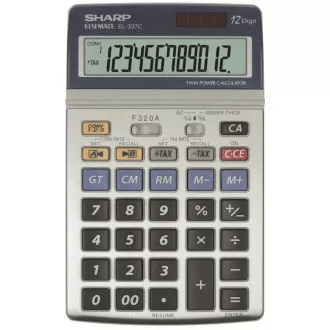 Kalkulator SHARP - EL337C - srebrn