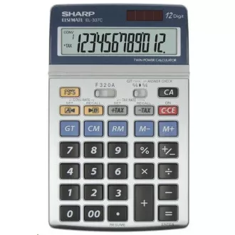 Kalkulator SHARP - EL337C - srebrn