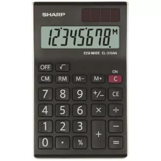 Kalkulator SHARP - EL-310ANWH - črn