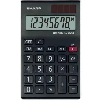 Kalkulator SHARP - EL-310ANWH - črn