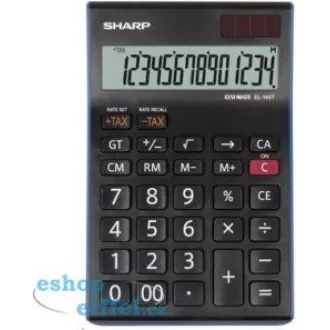 Kalkulator SHARP - EL-145TBL - črn