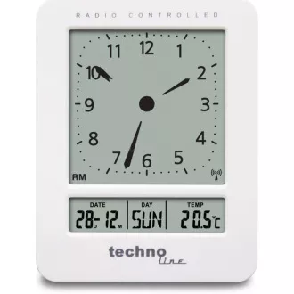 TechnoLine WT 745W - Budilka z analognim LCD zaslonom in termometrom
