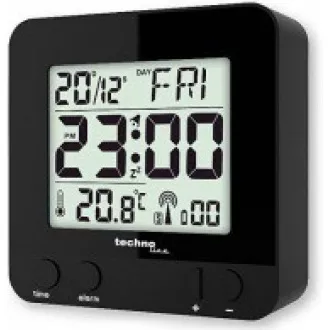 Digitalna budilka TechnoLine WT 235BK, črna Digitalna budilka TechnoLine WT 235BK, črna