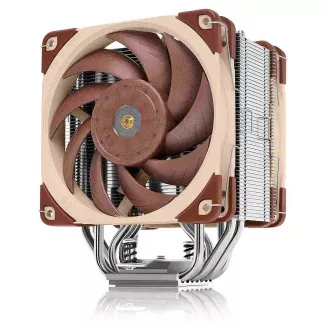 NOCTUA CPU hladilnik NH-U12A, 2x 120mm, LGA1851, AM5, rjava/srebrna
