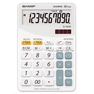Kalkulator SHARP - EL-M332BWH - bel