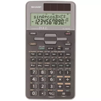 Kalkulator SHARP - EL531TGWH - bel - škatla - Solarni   baterija