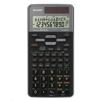 Kalkulator SHARP - EL531TGGY - siv - škatla - Solar   baterija