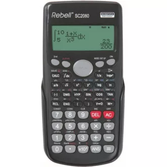 Kalkulator REBELL - SC2080S - črn