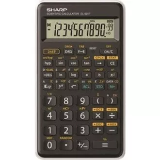 Kalkulator SHARP - EL-501T - bel (škatla)