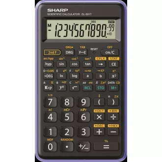 Kalkulator SHARP - EL-501T - zelen (blister)