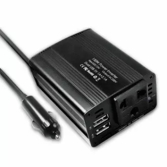 EUROCASE pretvornik napetosti AC/DC, 12V/220V, 150W, USB, avtomobilski vtič EUROCASE pretvornik napetosti AC/DC, 12V/220V, 150W, USB, avtomobilski vtič