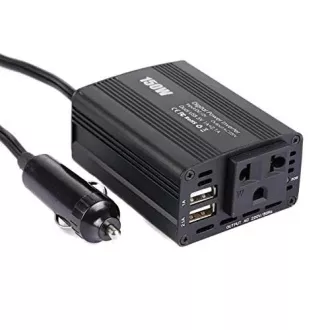 EUROCASE pretvornik napetosti AC/DC, 12V/220V, 150W, USB, avtomobilski vtič EUROCASE pretvornik napetosti AC/DC, 12V/220V, 150W, USB, avtomobilski vtič