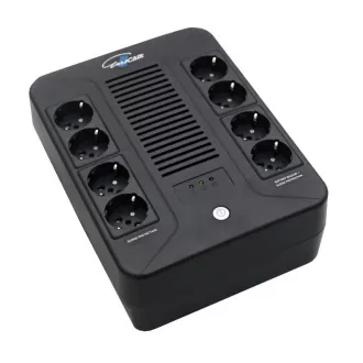 EUROCASE UPS EA200PLUS 1000VA-EVO linijski interaktivni (8x vtičnica)