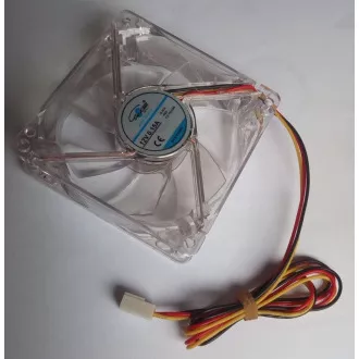 Ventilator EUROCASE 80mm, 12V/0, 15A, osvetljen RGB (3-pin) Ventilator EUROCASE 80mm, 12V/0, 15A, osvetljen RGB (3-pin)
