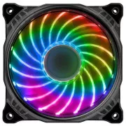 EUROCASE RGB ventilator 120mm (FullControl spot Led)