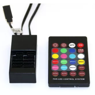 Krmilnik EUROCASE   daljinski upravljalnik za ventilator RGB