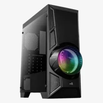 AEROCOOL AeroEngine RGB, srednji stolp, 1x USB 3.0, 2x USB 2.0, 2x avdio, brez napajalnika AEROCOOL AeroEngine RGB, srednji stolp, 1x USB 3.0, 2x USB 2.0, 2x avdio, brez napajalnika