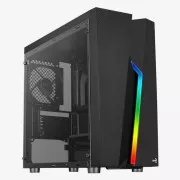 Ohišje AEROCOOL Bolt Mini, Micro tower, 1x USB 3.0, 2x USB 2.0, 2x avdio, brez napajalnika