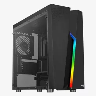 Ohišje AEROCOOL Bolt Mini, Micro tower, 1x USB 3.0, 2x USB 2.0, 2x avdio, brez napajalnika