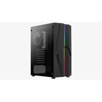 Ohišje AEROCOOL Mecha, Mid tower, 2x USB 3.0, 2x avdio, brez napajalnika