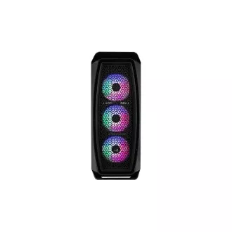 AEROCOOL Aero One Frost ML G, srednji stolp, 2x USB 3.0, 2x audio, 4x 120mm RGB ventilator, brez napajalnika