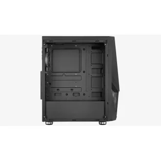 AEROCOOL ohišje Zauron Saturn FRGB ML G, Mid tower, 2x USB 3.0, 2x audio, 1x 120mm FRGB ventilator, brez napajalnika