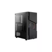 AEROCOOL ohišje Menace Saturn FRGB ML G, Mid tower, 2x USB 3.0, 2x audio, 1x 120mm FRGB ventilator, brez napajalnika