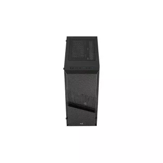 AEROCOOL ohišje Menace Saturn FRGB ML G, Mid tower, 2x USB 3.0, 2x audio, 1x 120mm FRGB ventilator, brez napajalnika