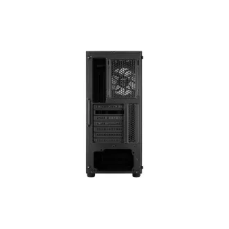 AEROCOOL ohišje Menace Saturn FRGB ML G, Mid tower, 2x USB 3.0, 2x audio, 1x 120mm FRGB ventilator, brez napajalnika