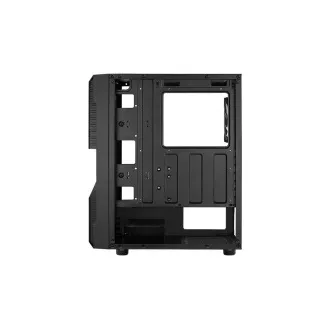 AEROCOOL ohišje Menace Saturn FRGB ML G, Mid tower, 2x USB 3.0, 2x audio, 1x 120mm FRGB ventilator, brez napajalnika