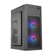 Ohišje EUROCASE ML N6-530B, Midi Tower, 1xUSB-C, 2xUSB 3.0, 2x audio, brez napajalnika