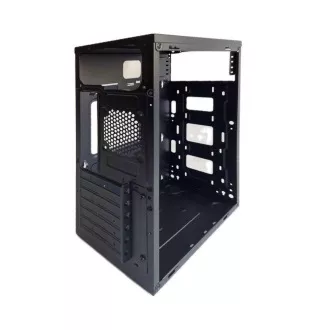 Ohišje EUROCASE ML N6-550B, Midi Tower, 1xUSB-C, 2xUSB 3.0, 2x audio, brez napajalnika