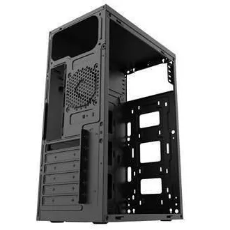 Ohišje EUROCASE ML N6-550B, Midi Tower, 1xUSB-C, 2xUSB 3.0, 2x audio, brez napajalnika