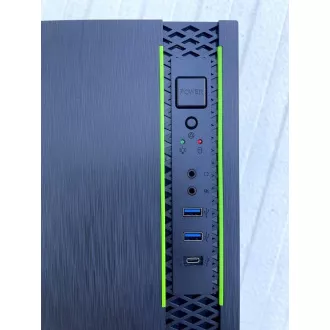 Ohišje EUROCASE ML N6-550B, Midi Tower, 1xUSB-C, 2xUSB 3.0, 2x audio, brez napajalnika