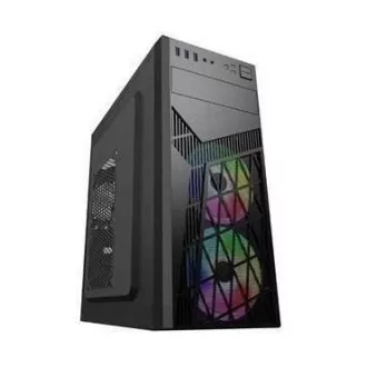 Ohišje EUROCASE ML N6-560B, ATX, 2x USB-A, 2x 120mm ARGB ventilator, črno