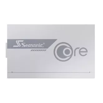 SEASONIC Core GX 750W, bela, 120mm, popolnoma modularna, 80  Gold, ATX 3.1