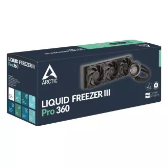 ARCTIC Liquid Freezer III 360 Pro vodni hladilnik, 3x120mm, AM5, LGA1851, črna