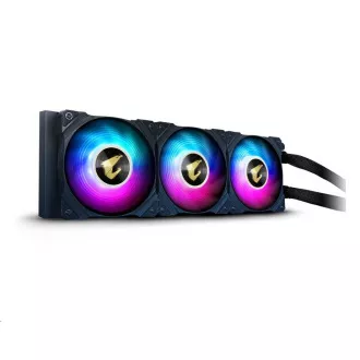 GIGABYTE vodni hladilnik AORUS WATERFORCE 360, 3x120mm ARGB GIGABYTE vodni hladilnik AORUS WATERFORCE 360, 3x120mm ARGB