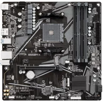 GIGABYTE MB Sc AM4 B550M K, AMD B550, 4xDDR4, 1xDP, 1xHDMI, mATX