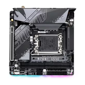 GIGABYTE MB Sc LGA1700 B760I AORUS PRO, Intel B760, 2xDDR5, 1xDP, 1xHDMI, mini-ITX