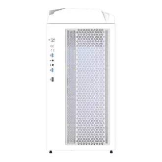 GIGABYTE ohišje GB-C301GW, ARGB Hub, prozorna stranska plošča, Mid tower, 4x ARGB ventilator, belo
