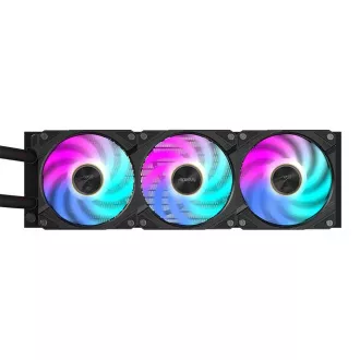 GIGABYTE vodni hladilnik AORUS WATERFORCE X II 360, 2x120mm ARGB, LCD zaslon, LGA1851, AM5