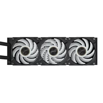 GIGABYTE vodni hladilnik AORUS WATERFORCE X II 360, 2x120mm ARGB, LCD zaslon, LGA1851, AM5
