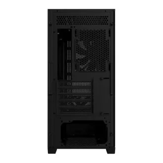 Ohišje GIGABYTE GB-C102G, Mid Tower, 2x USB3.0, prozorna stranska plošča, 2x 120mm ventilator, črno