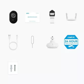 REOLINK Varnostna kamera Argus B330, Argus 3 Pro, 2,4 GHz, USB-C, bela