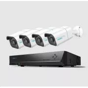 Komplet varnostnih kamer REOLINK NVS8-8MB4, RLK8-800B4, 4x kamera, 8MP, 2TB