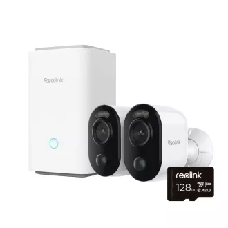 REOLINK Home Hub, 2x Argus Series B310   kartica microSD 128 GB